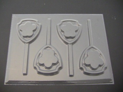 507sp Puppy Patrol Shield Chocolate or Hard Candy Mold